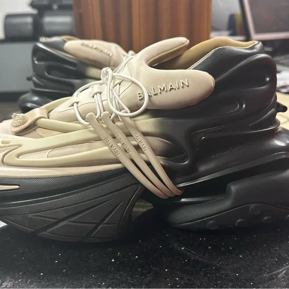 Balmain | Shoes | Mens Balmain Unicorn Sneakers Size 5 Wore Once 